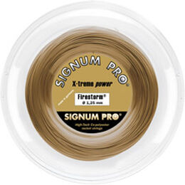 Tenisové Struny Signum Pro Firestorm 100m gold metallic